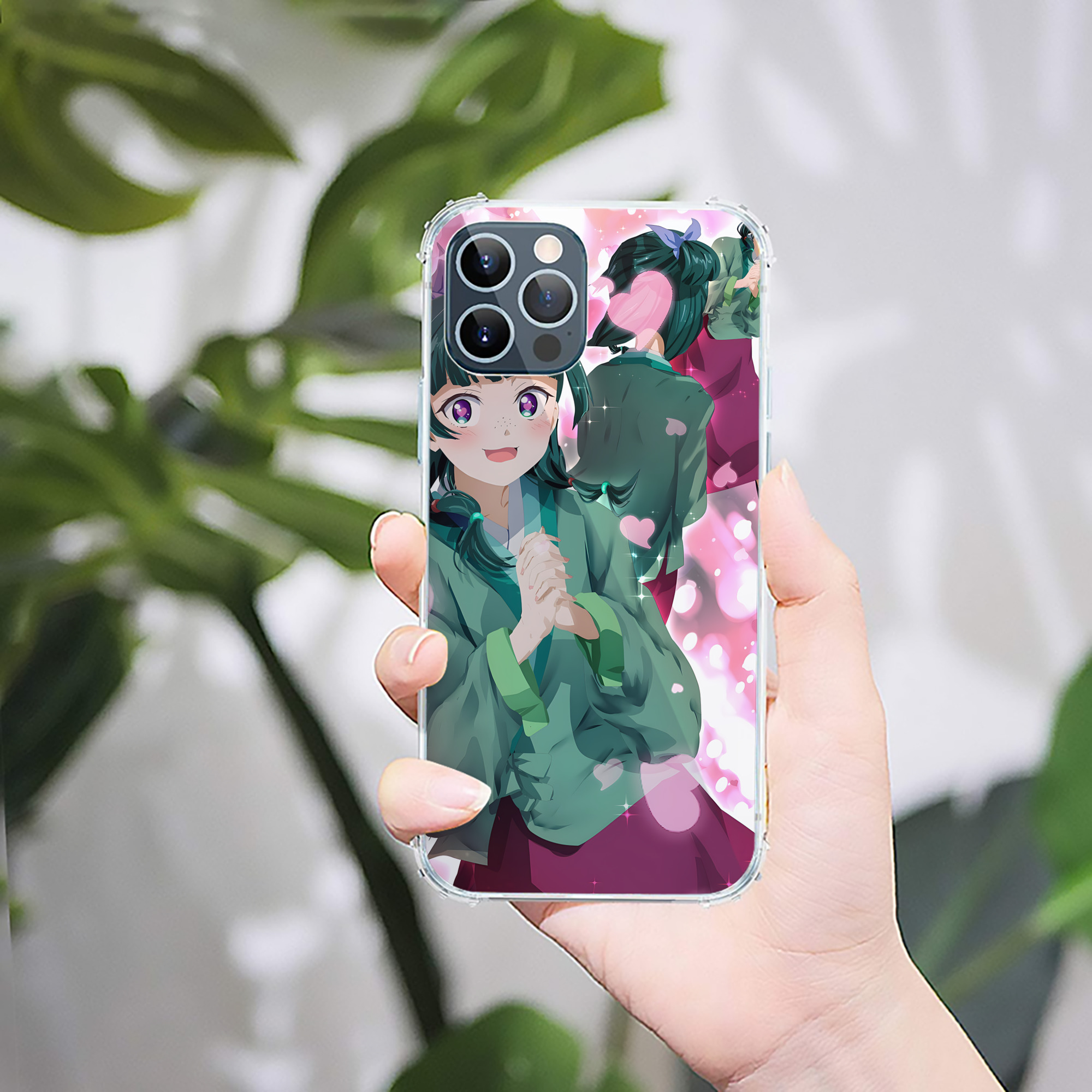 （画像用） 薬屋のひとりごと The Apothecary Diaries 【iPhone 12シリーズ対応】透明スマホケース（クリアソフトケース）